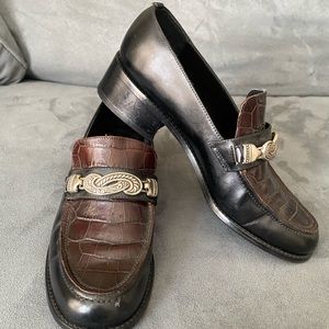 Vintage Brighton leather loafers Made in Italy
